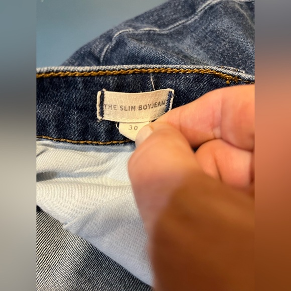 Madewell The Slim Boy Raw Hem Jeans - Picture 10 of 11